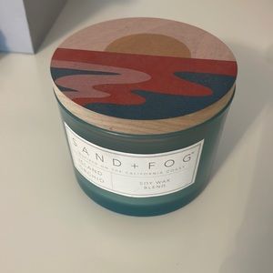 Sand and fog soy wax blend candle scented island orchid (not bath and body works